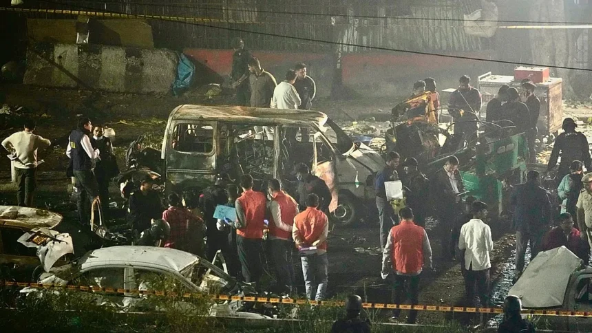 Car Bomb Blast Near Delhi’s Red Fort: At Least Eight Dead, Terror Probe Underway