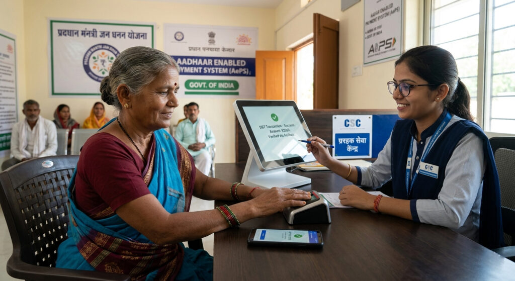 direct benefit transfer india digital payment welfare system aadhaar dbt